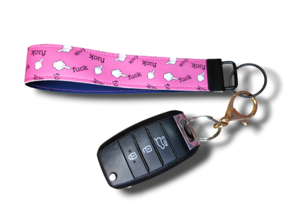 F*ck Key Fob Wristlet (Variations)