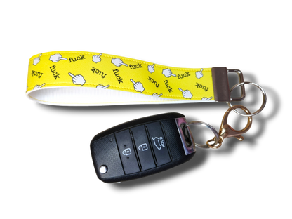 F*ck Key Fob Wristlet (Variations)