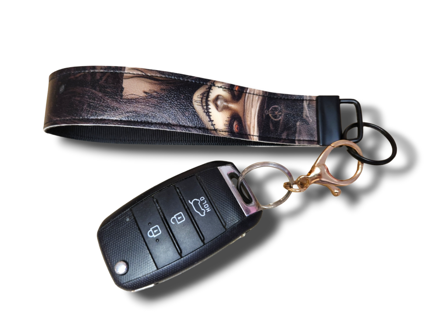 Pirate Girl Key Fob Wristlet