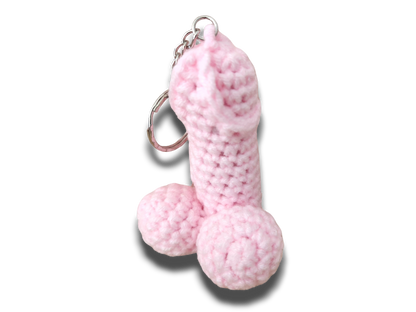 Handmade Crochet Peen Keyring