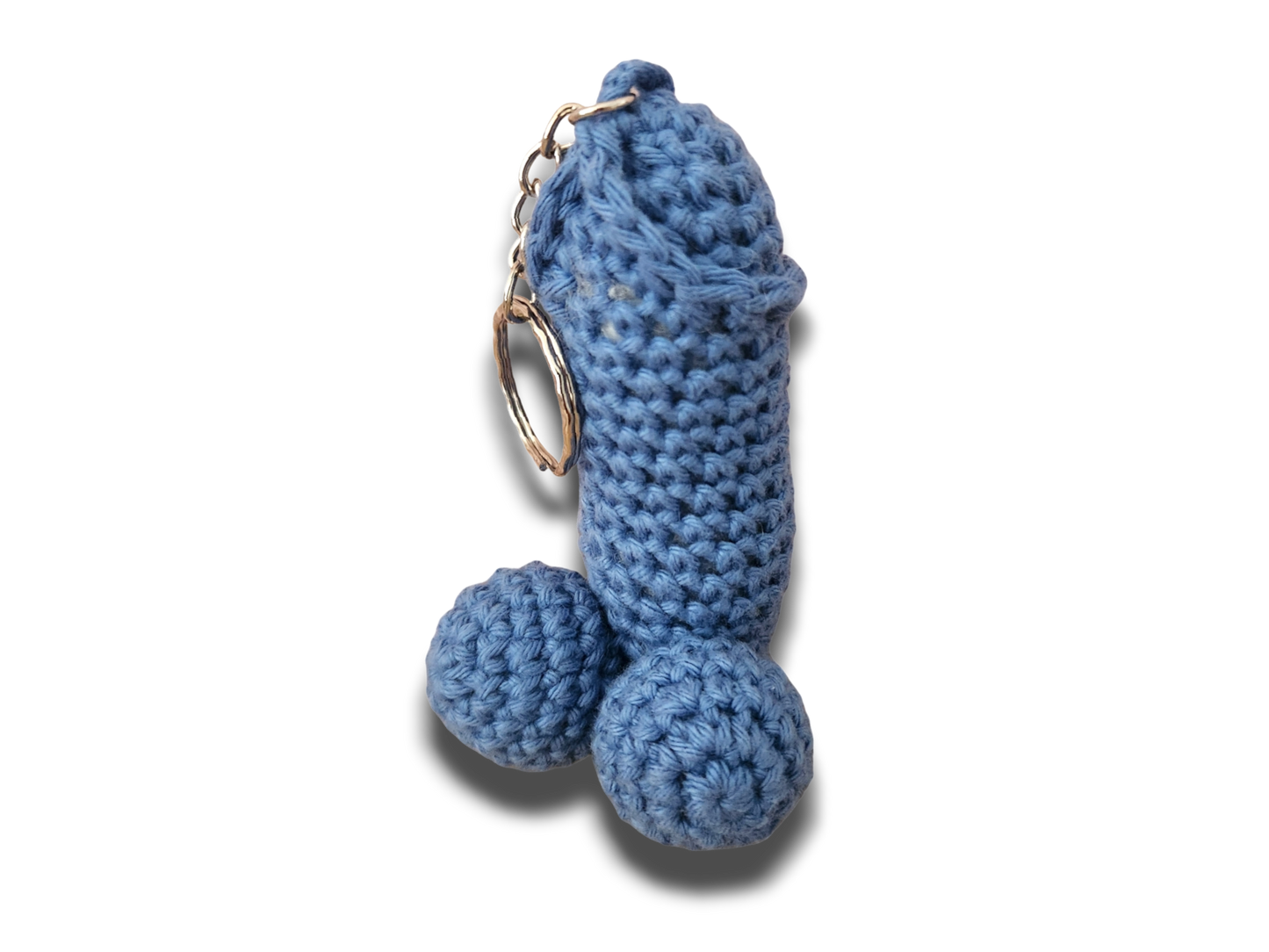 Handmade Crochet Peen Keyring