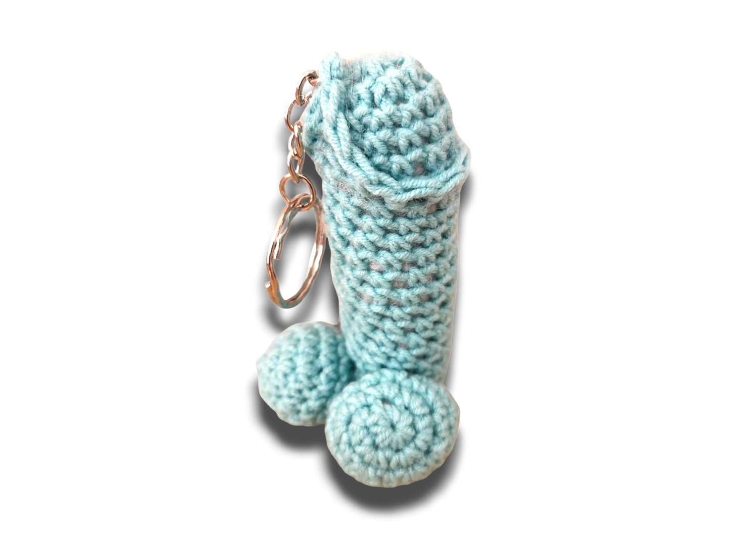 Handmade Crochet Peen Keyring