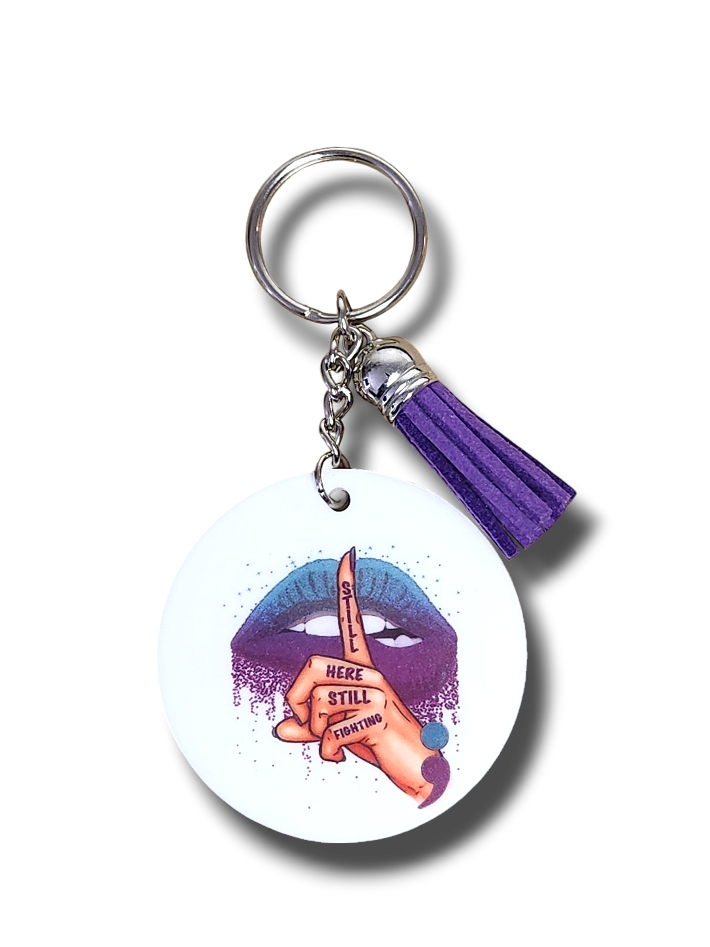 Still Here Keyring