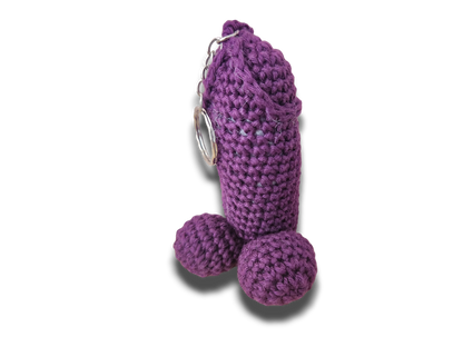 Handmade Crochet Peen Keyring