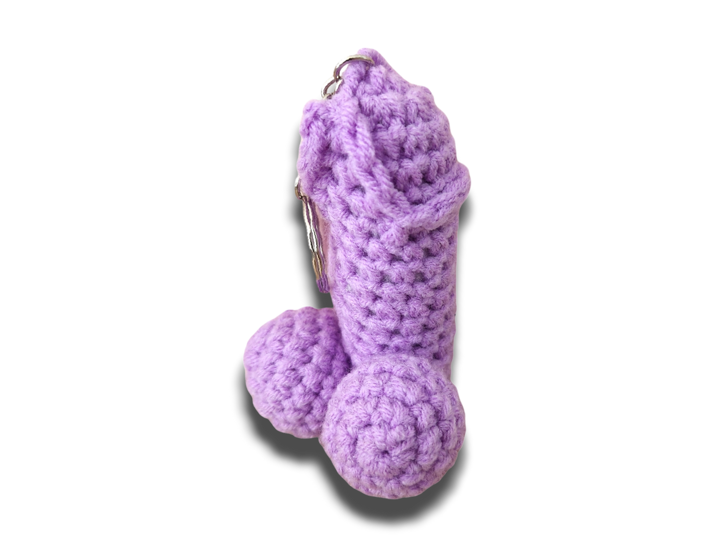 Handmade Crochet Peen Keyring