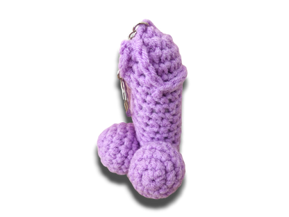 Handmade Crochet Peen Keyring