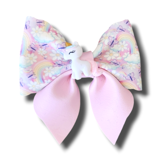 Unicorn Clay Sailor Bow