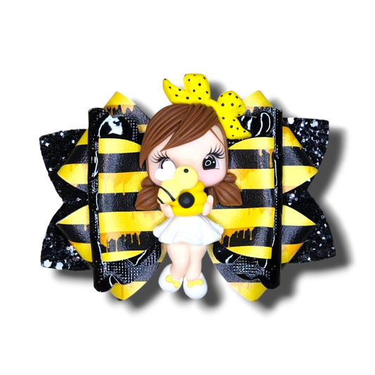 Honey Bee Clay Bow