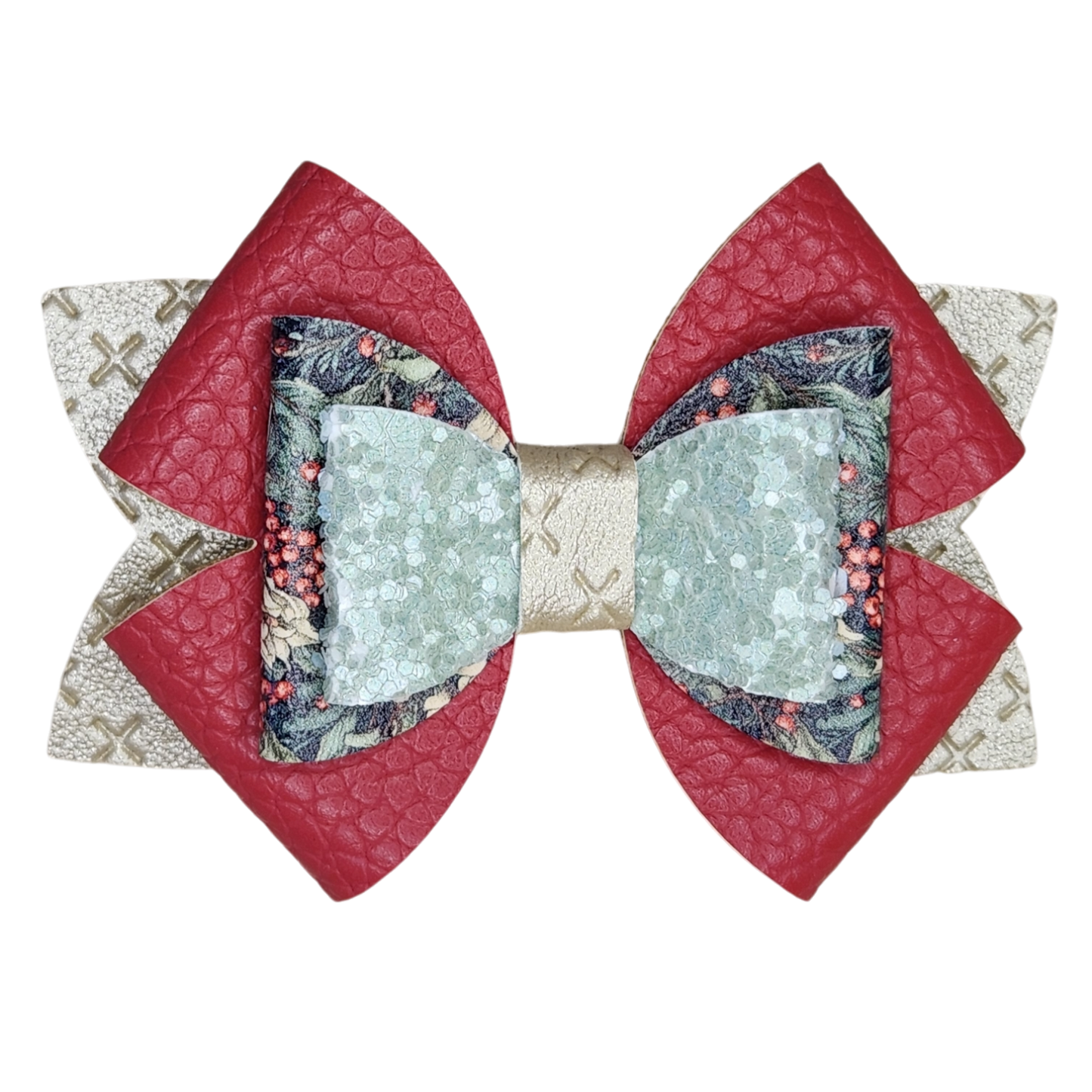 Xmas Dust Duchess Bow