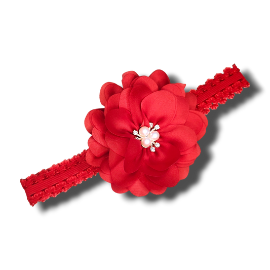 Xmas Flower Interchangeable Headband