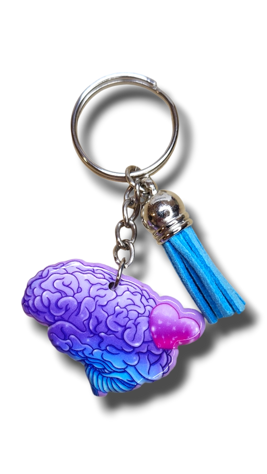 Brain Keyring