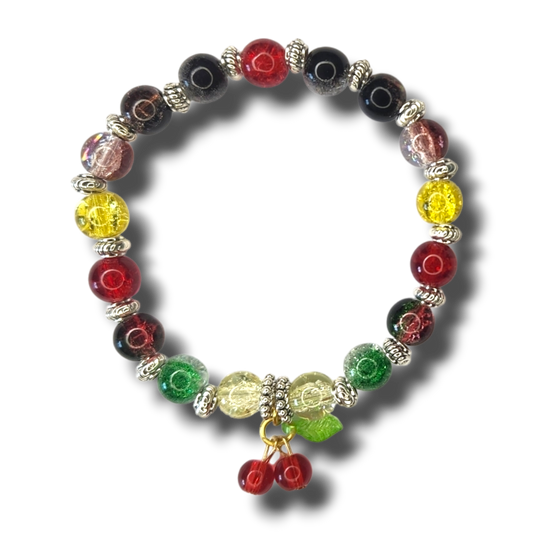 Cherry Stretch Bracelet