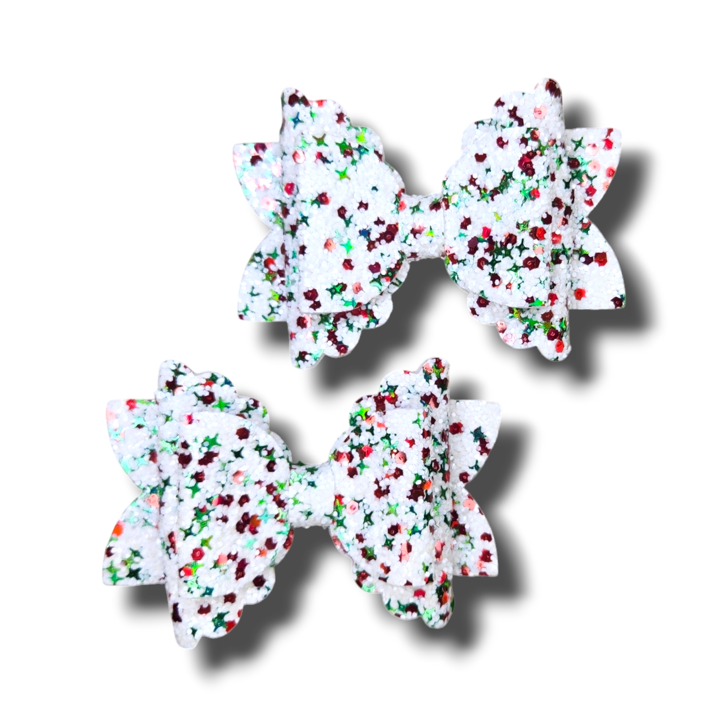 Xmas Sparkle Piggy Bows