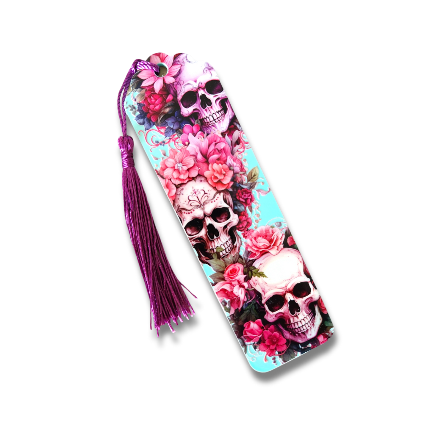 Skulls & Roses Bookmark