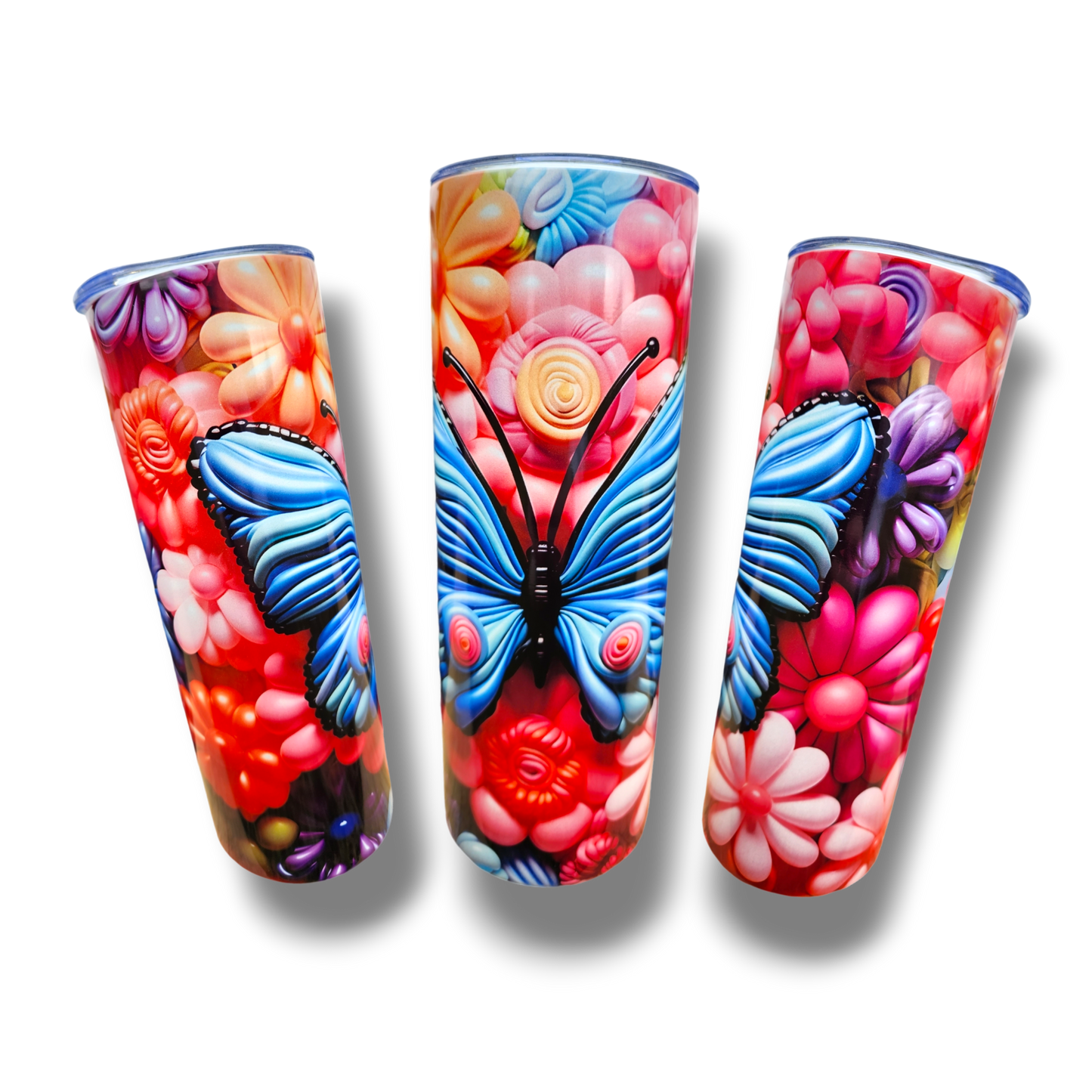 3D Butterfly 20oz Tumbler