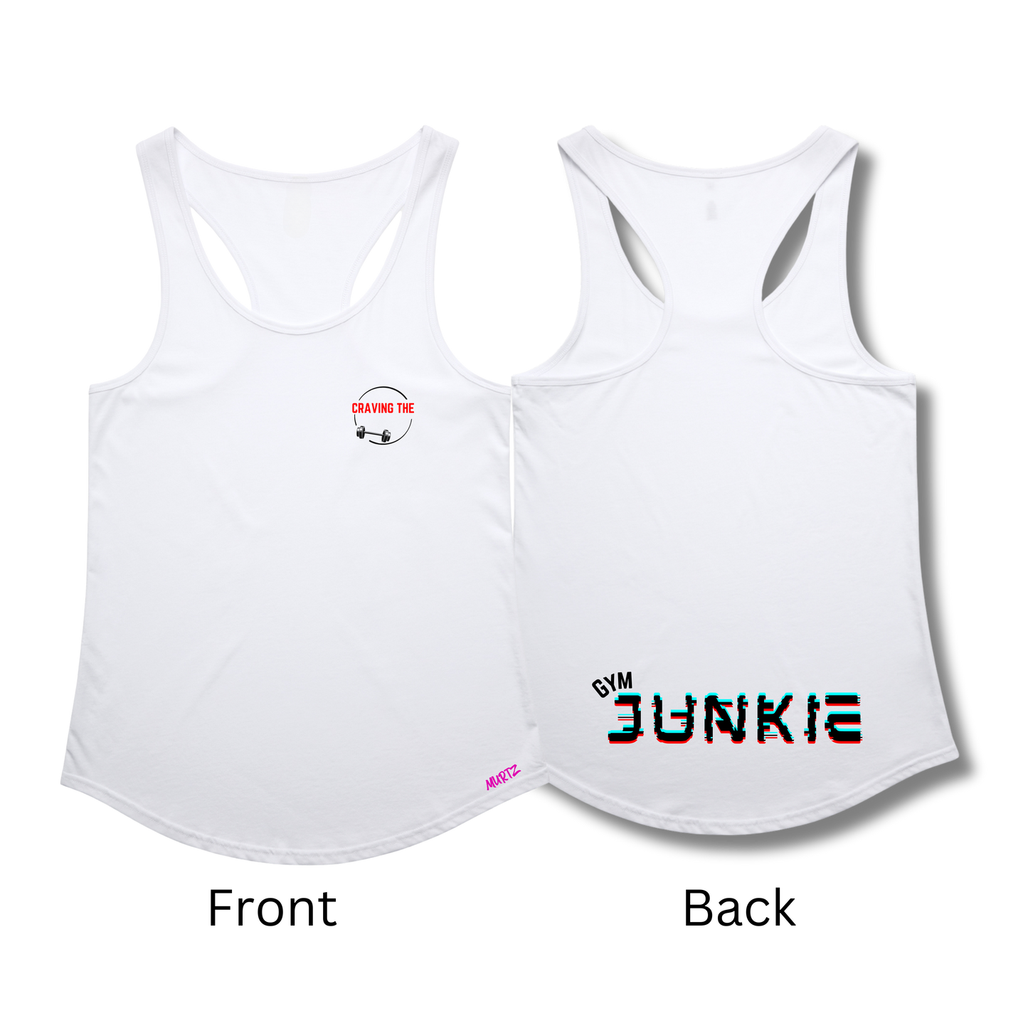 Gym Junkie Racerback Singlet (Variations)