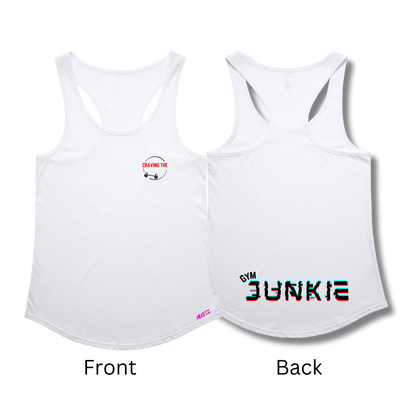 Gym Junkie Racerback Singlet (Variations)