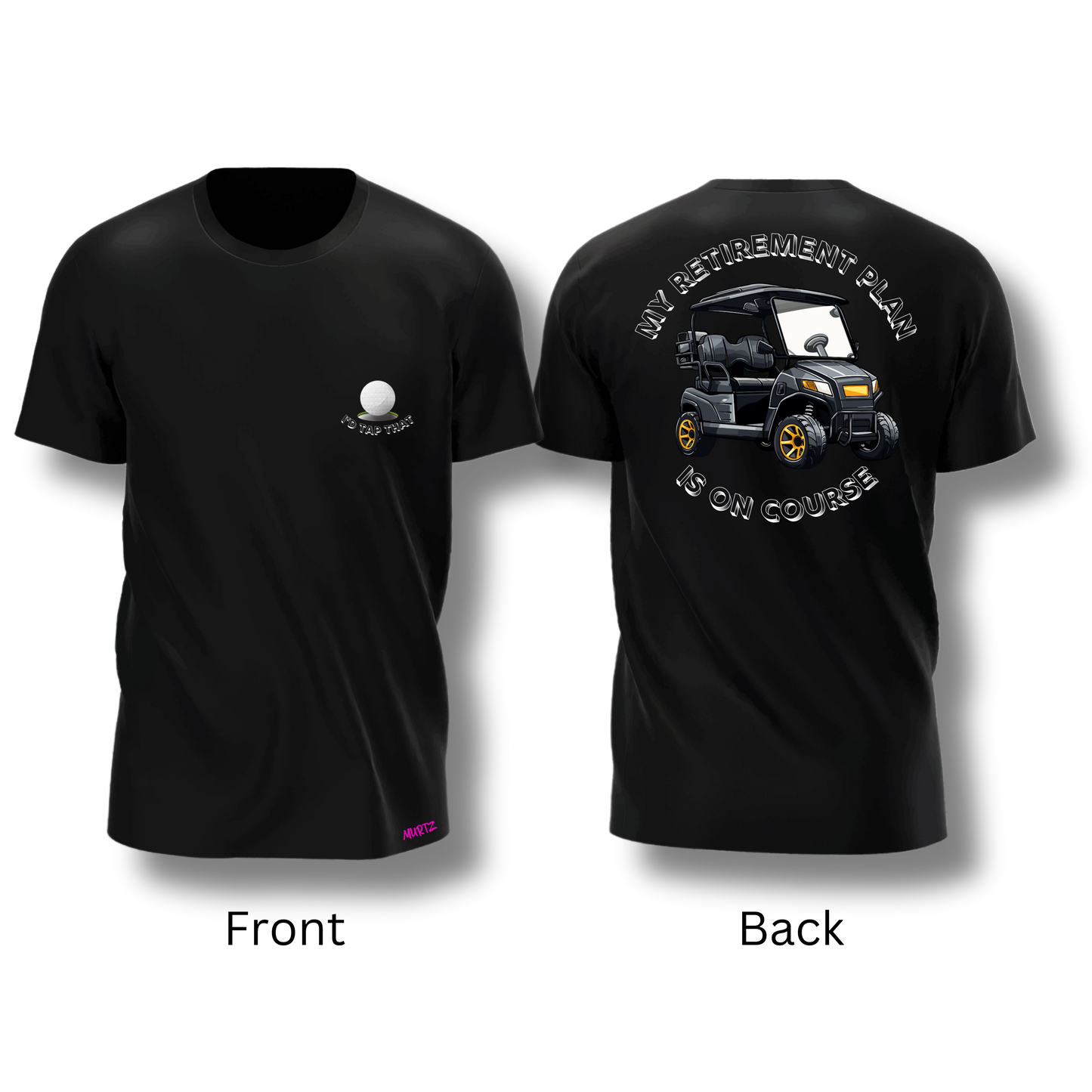 Golf Retirement Tee (Variations)