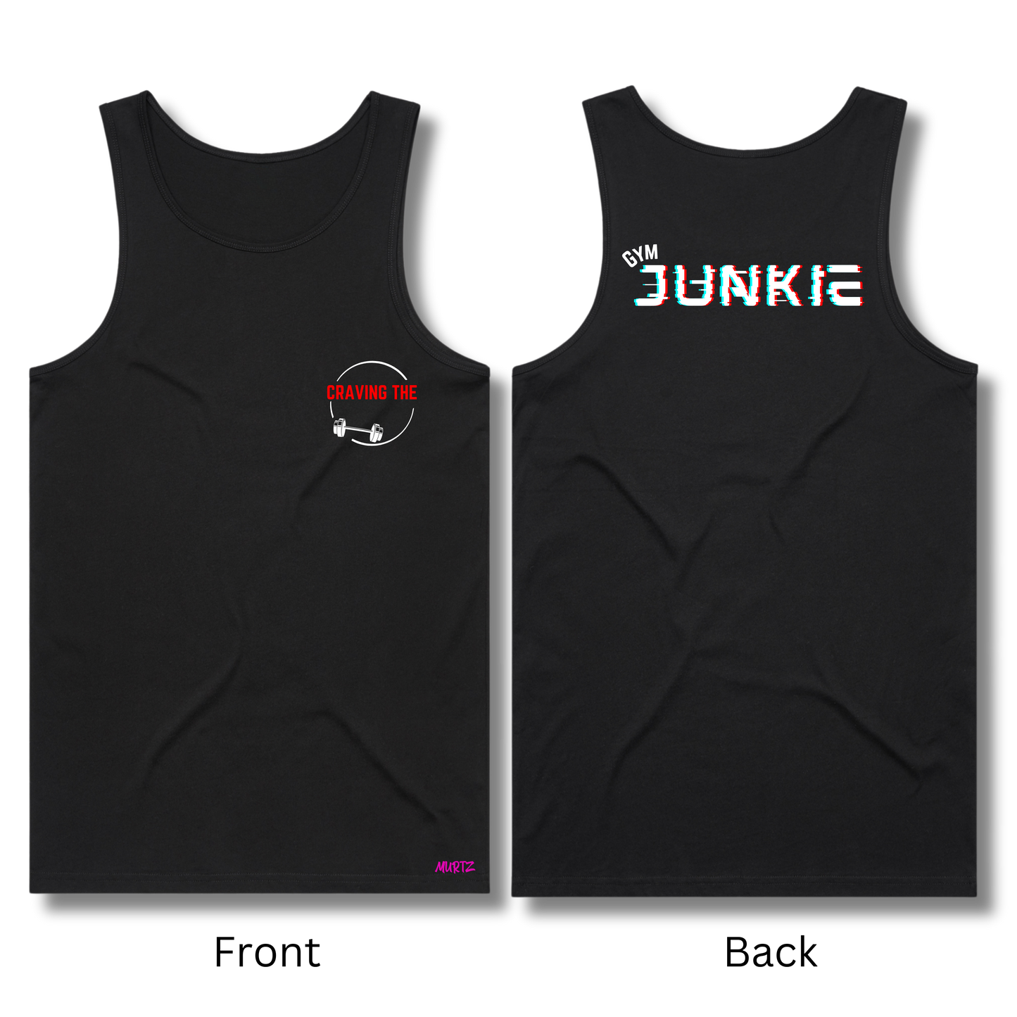 Gym Junkie Singlet (Variations)