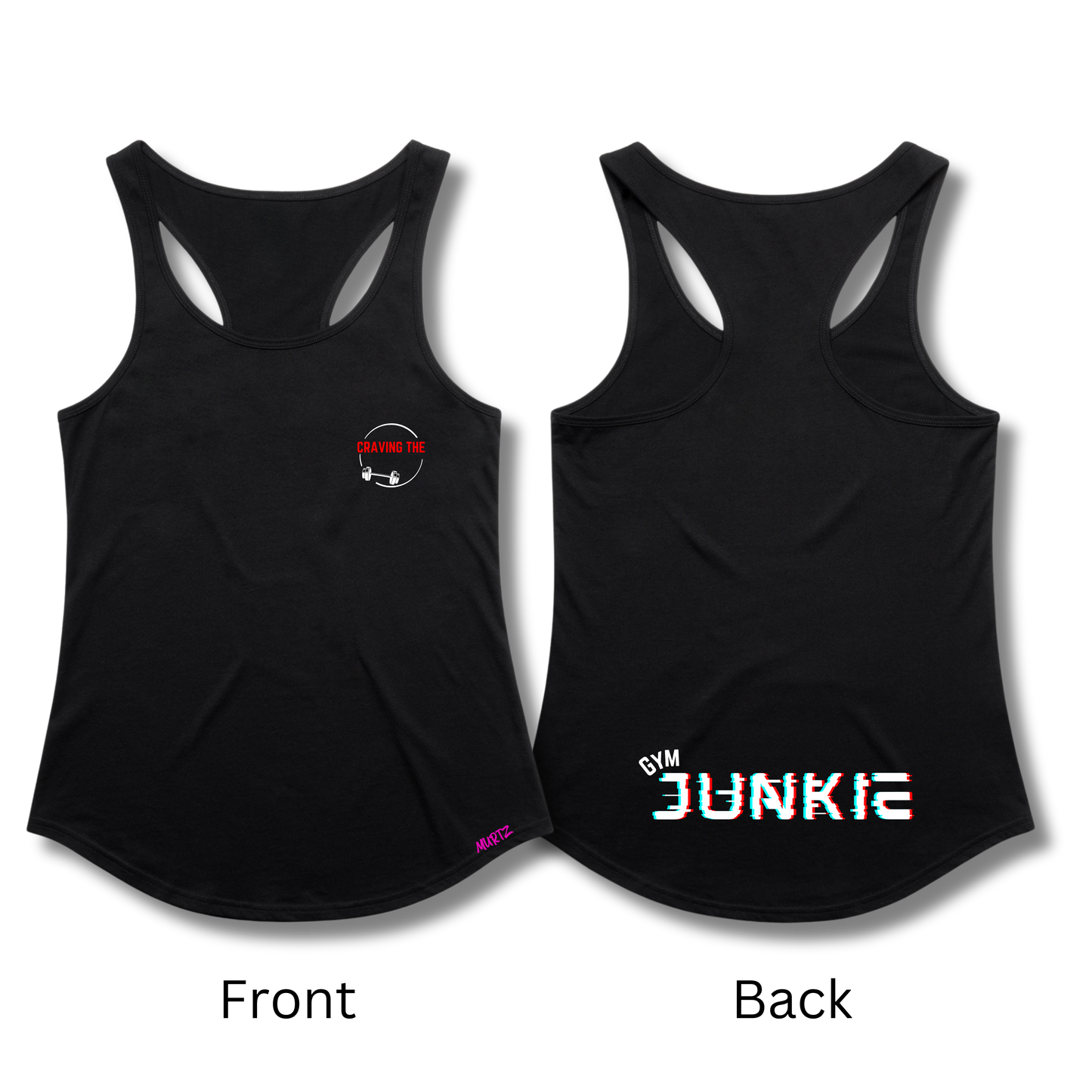 Gym Junkie Racerback Singlet (Variations)