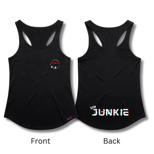 Gym Junkie Racerback Singlet (Variations)