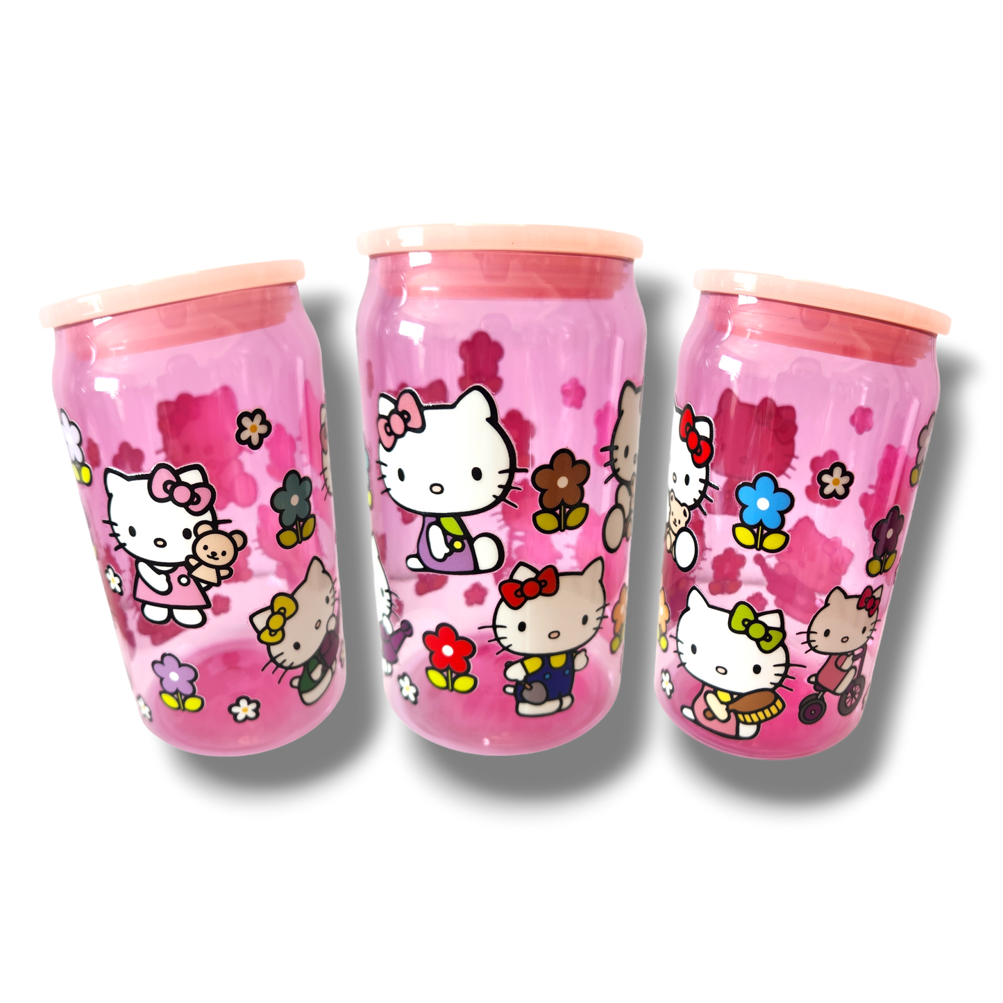 Cute Cat BPA Free Plastic Tumbler