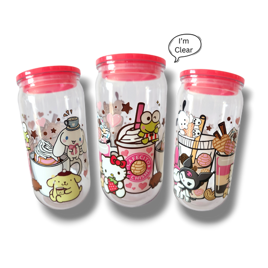 Kawaii Coffee BPA Free Plastic Tumbler