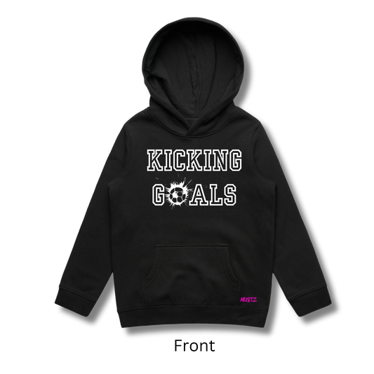 Kicking Goals Soccer Hoodie