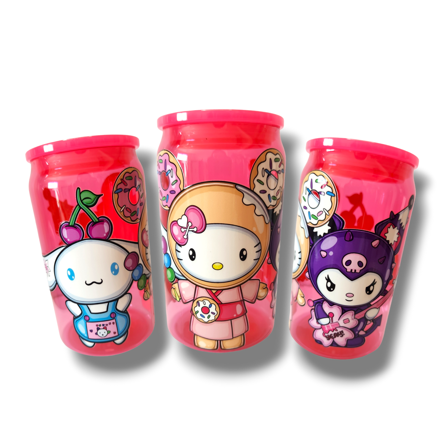 Kawaii Food BPA Free Plastic Tumbler