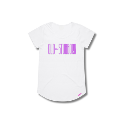 Old & Stubborn Scoop Tee (Variations)