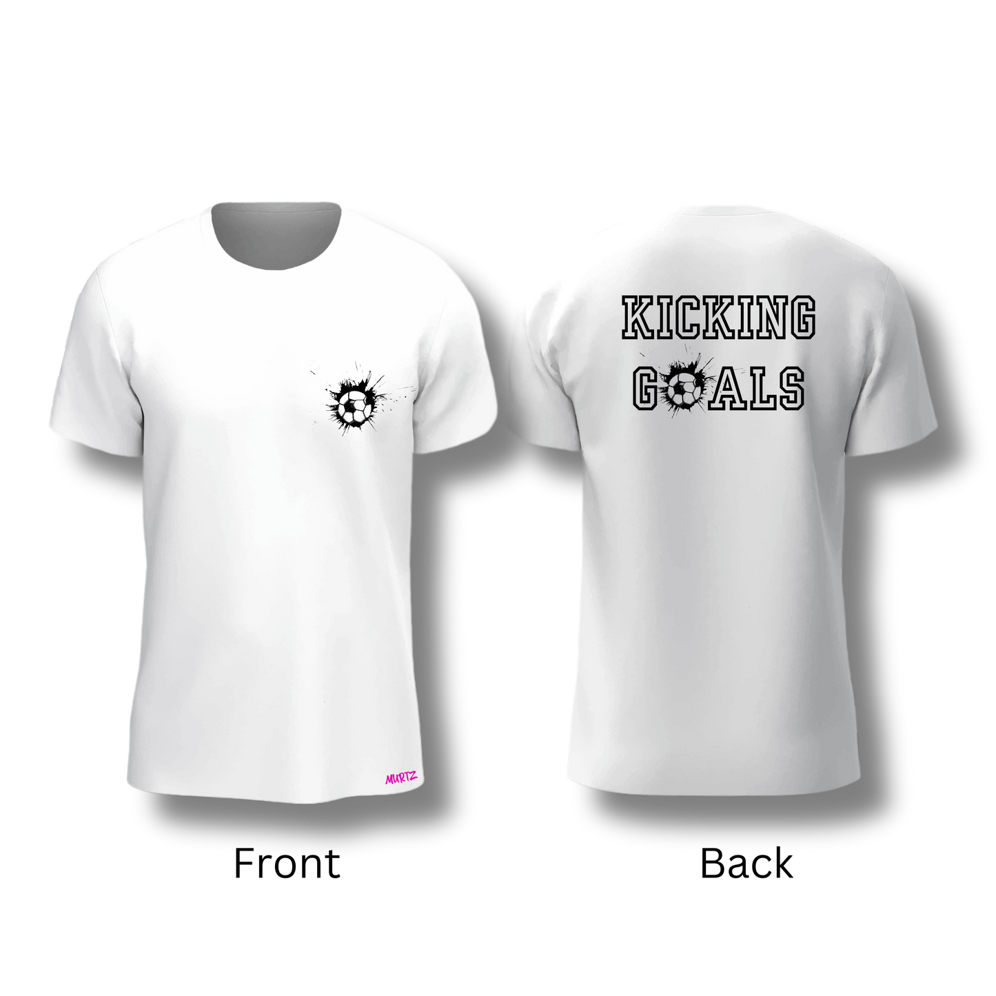 Kicking Goals Soccer Tee (Variations)