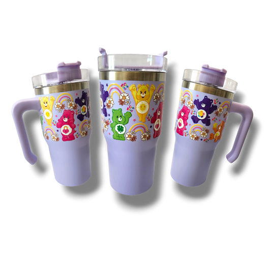 Rainbow Bears Dual Wall Tumbler