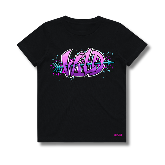 Wild Graffiti Girl Tee