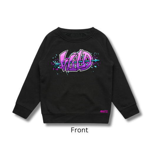 Wild Graffiti Girl Sweater