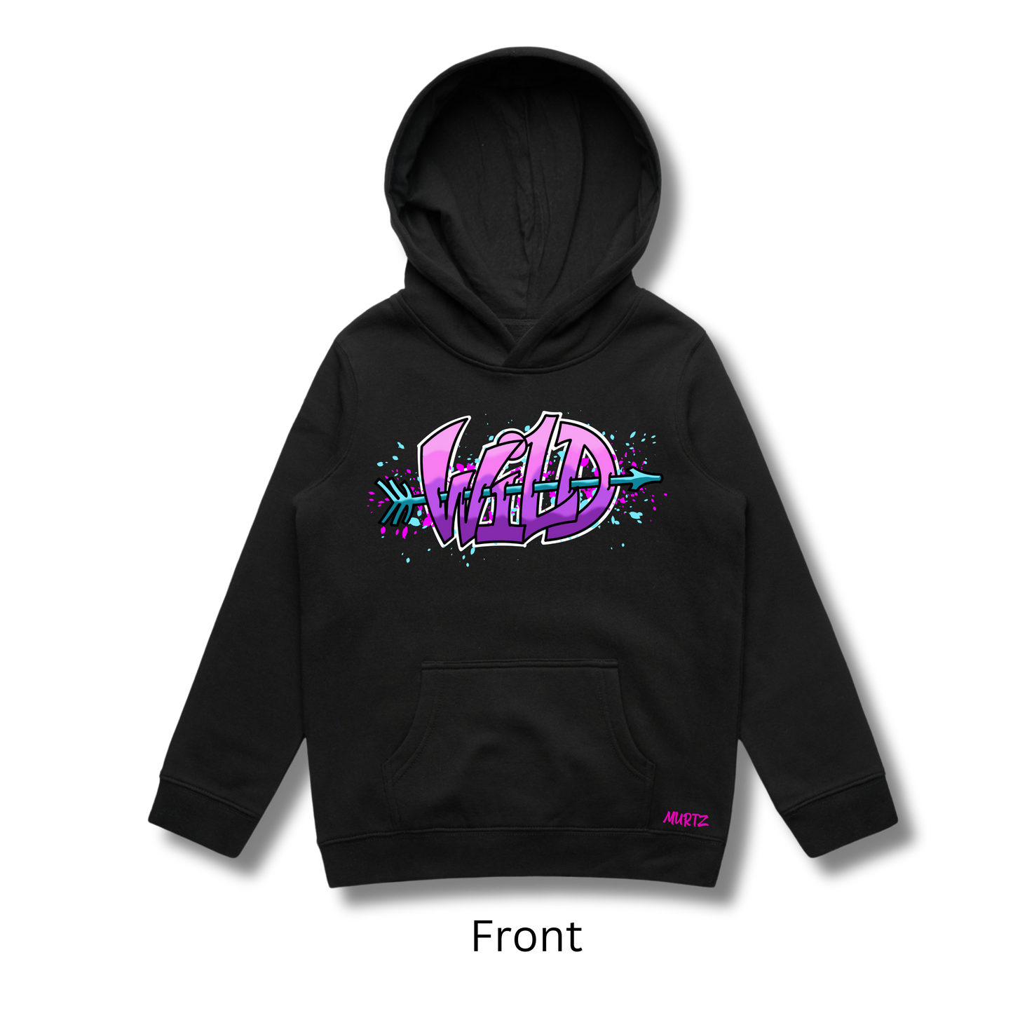 Wild Graffiti Girl Hoodie